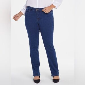 NYDJ Lift Tuck Waist Match Straight Leg Marilyn Plus Size Jeans- NWT- size 3X